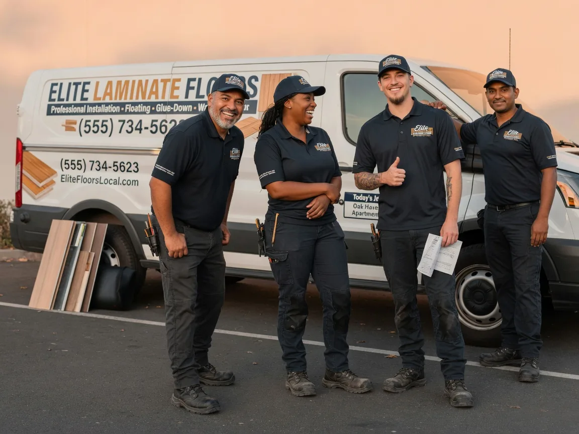 Laminate flooring installation company in Deville, LA